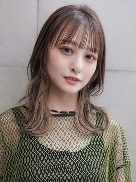 ギークス(GEEKS) 【GEEKS渋谷】ハッシュカット/ワンブリーチ/インナーカラー/小顔