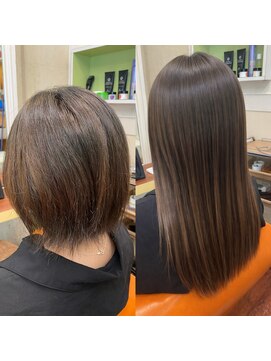 サイドビー(side B) カラー&エクステ70本