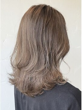 アンジュール(UNJOUR.) 透明感髪質改善カラー◎20代30代ブリーチなし×グレージュ