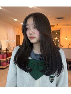 ソア 並木坂(Soa) ベージュ/韓国スタイル/レイヤーカット/並木坂/透明感カラー