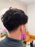 【メンズパーマ】カット+パーマ