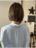 マットベージュボブ