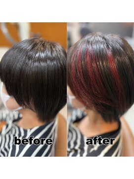 モンド ヘアクリエーション 下荒田店(monde hair creation) 【monde】before × after × 髪質改善