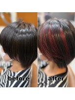 モンド ヘアクリエーション 下荒田店(monde hair creation) 【monde】before × after × 髪質改善