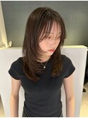 ハッシュカット/レイヤーカット/縮毛矯正/酸性ストレート