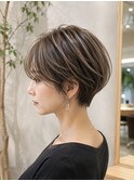 大人美シルエットショート