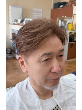 ヘアーサロンタカハシ ツーブロック　カラー
