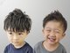 グロウ 別府店(growth)の写真/【お子様同伴OK◎】"キッズカット"だけでなく、"親子割"のクーポンあり☆親子でお洒落でカッコよく！[別府]