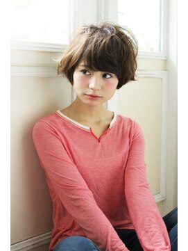 アンアミ オモテサンドウ(Un ami omotesando) 【Un ami】無造作パーマ カジュアルショート(増永剛大)