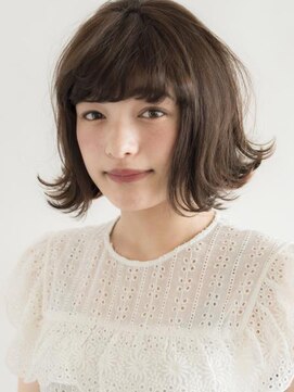 スリーバイキープ 尾山台(THREE by KEEP) 【THREEbyKEEP、尾山台関谷】髪質改善カラー外ハネボブ