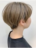 short(ショートヘア、マッシュ、ハイトーン、ブロンド)