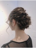 【EIGHT上尾】お客様スタイル_デザインカラー_ヘアセット
