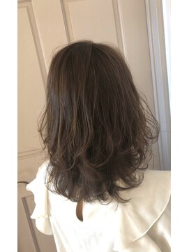 ロンドアベニール 北千住(Lond avenir) 大人可愛いミディアムレイヤー☆ウォームブラウン　　西田大樹