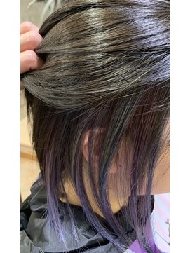 プレッソヘアー Presso hair ストライプカラー