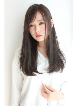 クラン(Chlan) 小顔ロング×オリーブカラー×ハイライトカラー【摂津本山/芦屋