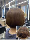 Before→After縮毛矯正で夢のストレートヘア　癖毛の悩み解消