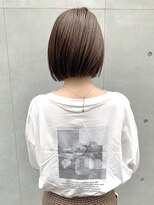 ノーム(norm) 似合わせカット/ぷつっとボブ/透明感カラー