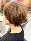20代30代大人可愛い小顔ウルフミルクティハイトーン