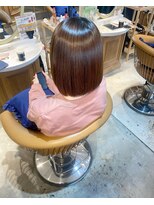 ロンド シャルム 吉祥寺(Lond charme)&nbsp;ショコラアッシュ髪質改善美髪縮毛矯正ヘルシーボブ吉祥寺0228