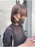 【 Lomalia表参道】グレージュカラー シアーカラー セミディ