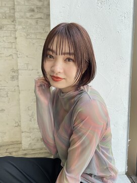 ジョエミバイアンアミ(joemi by Un ami) 【joemi】斜めバンググレージュカラーシルキーベージュ(小倉太郎