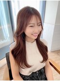 韓国前髪顔周り×美髪レイヤー[横浜/縮毛矯正/前髪縮毛矯正]