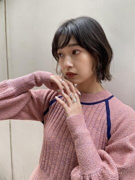 エアー 横浜(AIR) 【湯田】顔まわりレイヤーボブ