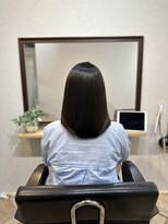 平日9時～11時  R.HAS EX髪質改善＋カットカラー \25600→\23100