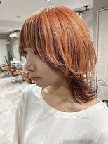 リアイス(Re:ICE) アプリコットオレンジミディアムマッシュウルフ