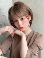 アフロートpd+ KOBE(AFLOATpd+)&nbsp;【神戸初出店☆AFLOAT KOBE＋PD Smart Salon】大人ショートボブ