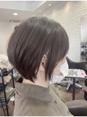 ショートボブx縮毛矯正