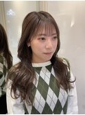 韓国風レイヤーカット/ナチュラルカラー　　梶屋