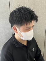 ニアウ 太田店(Niau)&nbsp;メンズショートボックスショート骨格矯正ワンカールパーマ