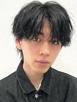 オーシャントーキョー 仙台(OCEAN TOKYO)&nbsp;コンマヘアニュアンスツイスパショートツーブロック韓国黒髪