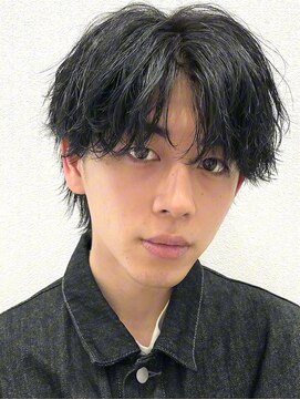 オーシャントーキョー 仙台(OCEAN TOKYO) コンマヘアニュアンスツイスパショートツーブロック韓国黒髪