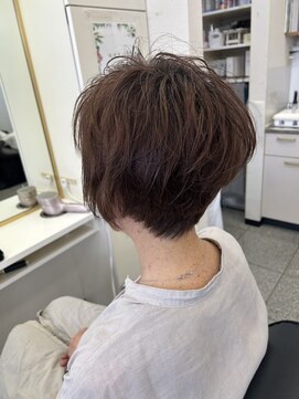 サンひまわり 高来店 動きのあるショートスタイル