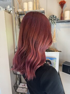 シアン(CYAN) 【CYAN】#10代#20代#ダブルカラー#チェリーレッド