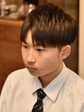 リム メンズヘア(LIM men's hair) 抜け感コンマバングマッシュ【メンズカット/メンズヘア】