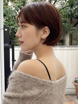 トリコ 柏(tricot) 大人可愛い/切りっぱなしボブ/ミニボブ/大人ボブ/ショートボブ