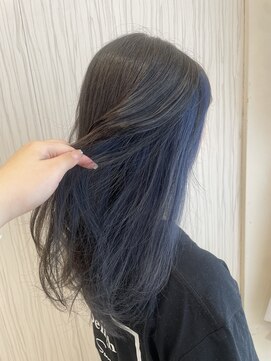 ビス ヘア アンド ビューティー 西新井店(Vis Hair＆Beauty) 20代30代ウルフインナーカラー立体感小顔丸み乾かすだけ