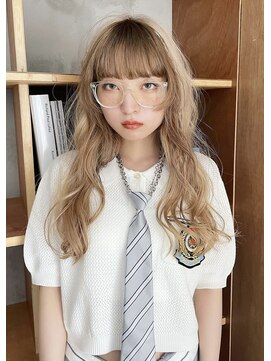 レコ 渋谷(LECO) ハイトーンベージュのツートンデザインかラー