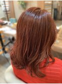 秋色ヘア