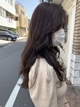 ロイジー(roijir) 表参道 roijir 顔周りカット×ショコラブラウン