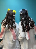 リエラ 新宿(RIERA) 編みおろしハーフツイン