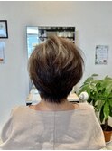 ふんわりショートスタイル
