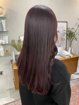 ヘアー アイス カンナ(HAIR ICI Canna) *艶髪*大人可愛いダークベリーカラー