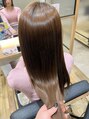 ポート 蕨(PORT) カラーしていても艶のある縮毛矯正できます!(ブリーチ不可)