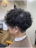 無造作MIXカール×マッシュ【TELA HAIR草加】