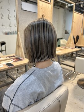 パースラヴ(PERS'LOV) 切りっぱなしボブぷつっとボブ大人ボブ