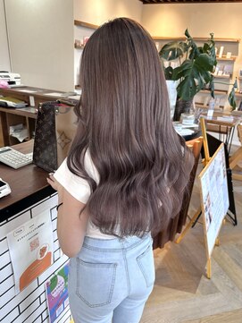 ラフ バイ マグ 南松本(R.A.F. by Mag) ラベンダーグレージュケアブリーチ